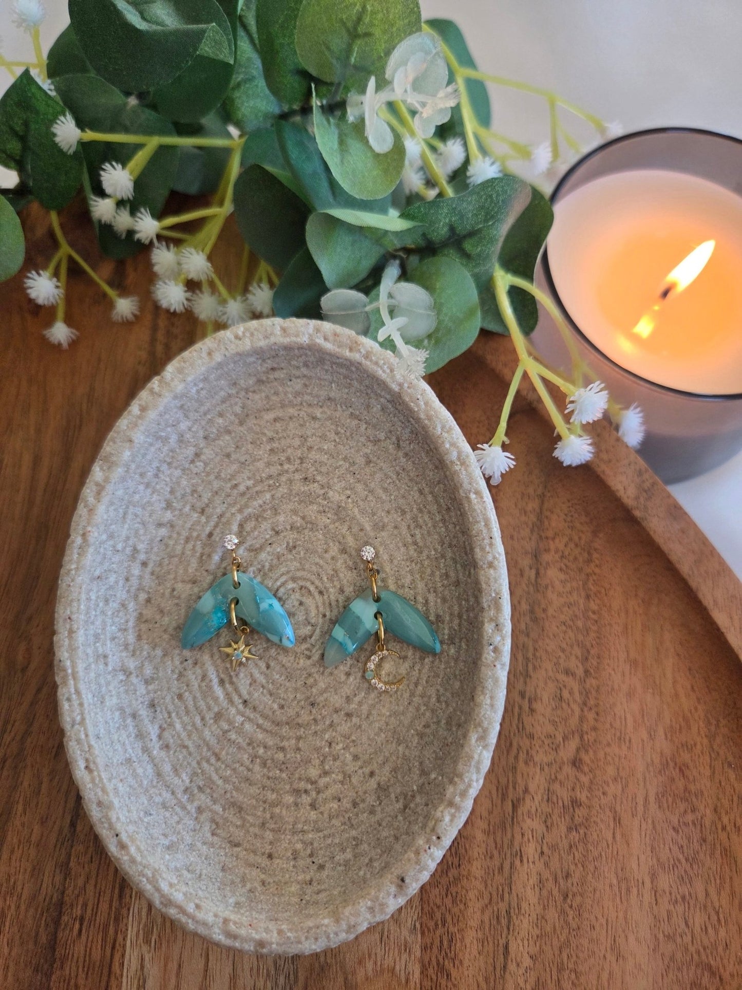 Soléa marbrée Turquoise - Auralys