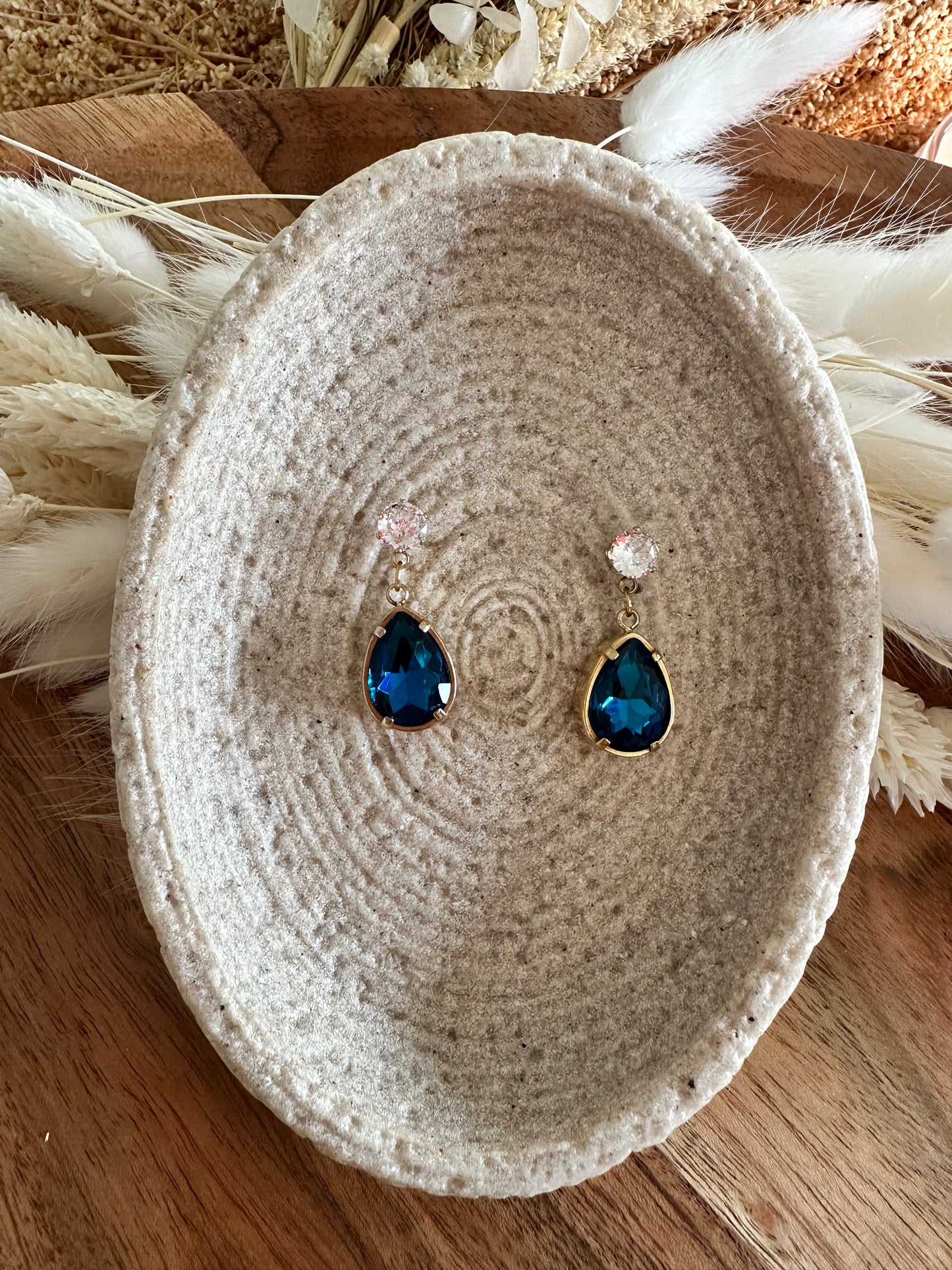 Boucles d’oreilles Rosée - Personnalisable