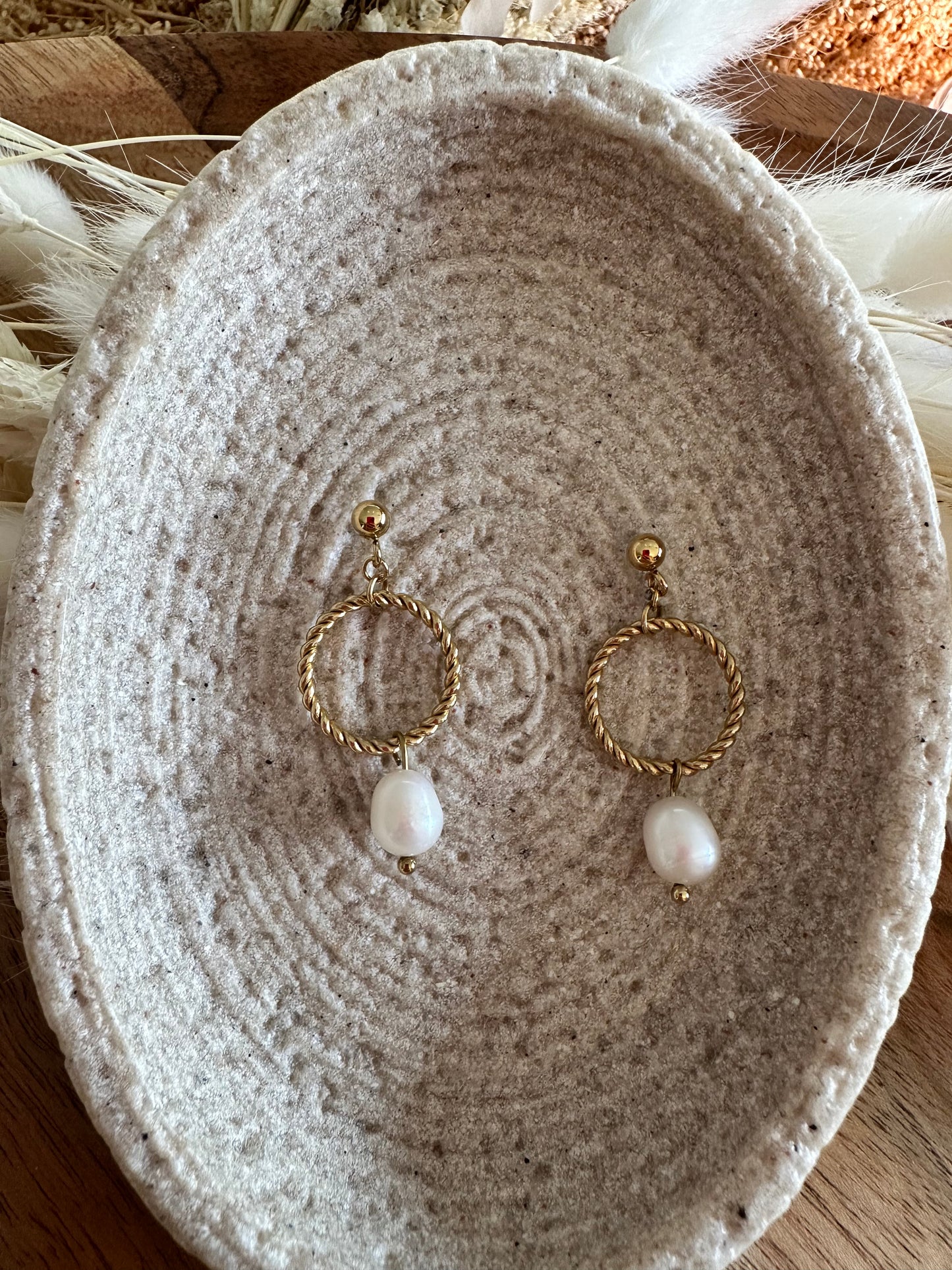 Boucles d’oreilles Halo