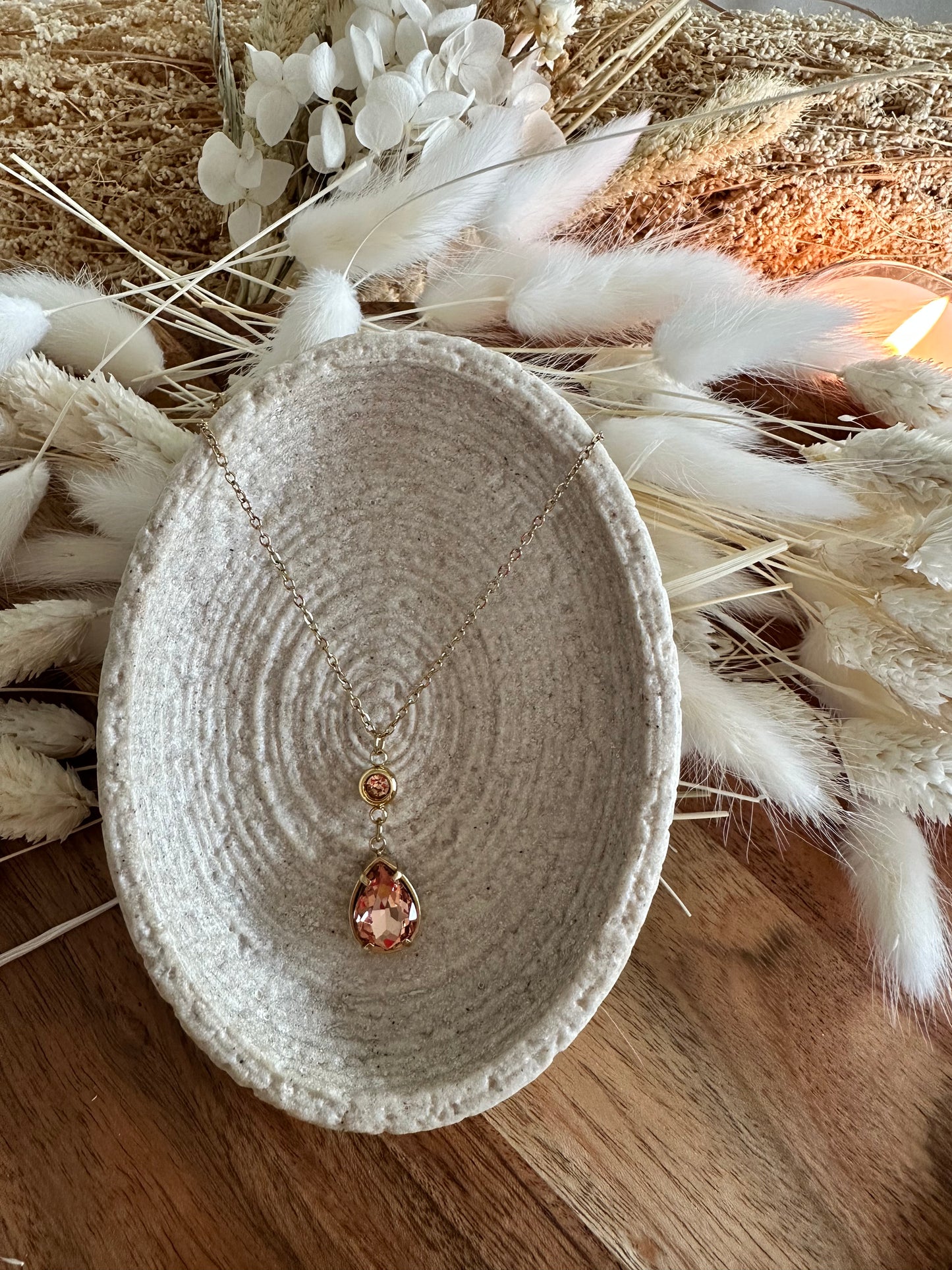 Collier Rosée - Personnalisable